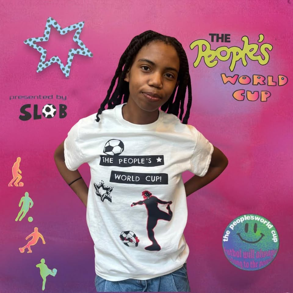 People's World Cup Tee in White